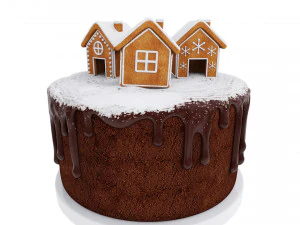 Bolos De Chocolate Modelo 3D