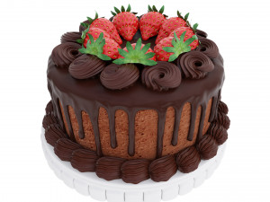 Chocolate Cakes 3D मॉडल
