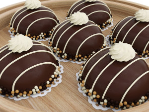 Chocolate Cakes 3D मॉडल