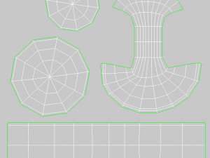 Raspberry Chocolate Cake Stand 3D Model