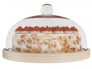 Tiramisu cake stand 3D Model