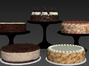 Cake Collection 2 3D 模型