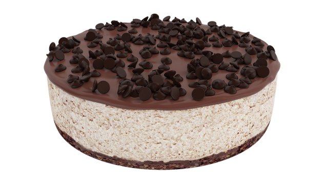 Espresso Cheesecake 3D Модель .c4d .max .obj .3ds .fbx .stl .blend 