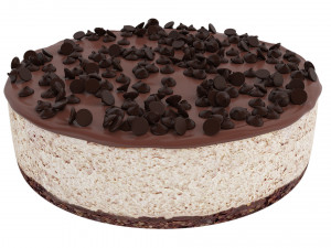 Espresso Cheesecake 3D-Modell