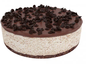 Espresso Cheesecake 3D Model