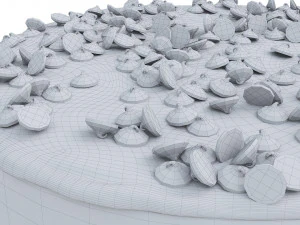 Espresso Cheesecake 3D Model