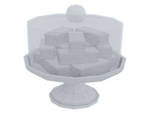 Cookie Stand Collection Model 3D