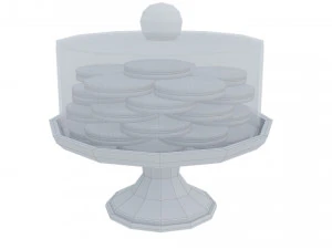 Cookie Stand Collection 3D Model