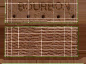 Chocolate Sandwich Cookie Wooden Stand Modello 3D