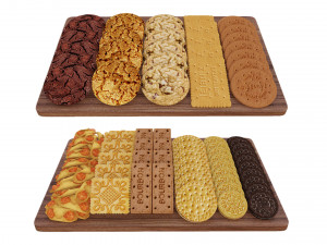 Cookie Trays Model 3D