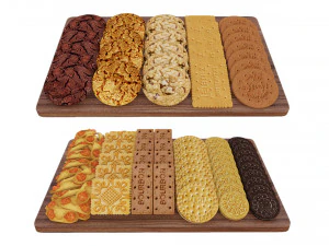 Bandejas de biscoitos Modelo 3D
