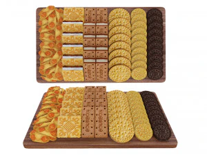 Cookie Trays 3D Model
