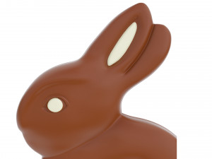 Easter Chocolate Bunny Modelo 3D