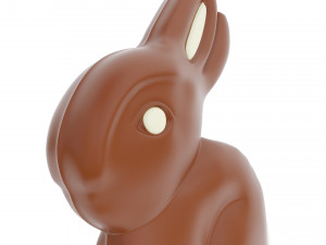 Easter Chocolate Bunny Modelo 3D