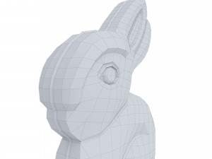 Easter Chocolate Bunny Modelo 3D