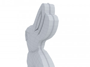 Easter Chocolate Bunny Modelo 3D