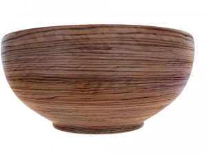 Cranberry Wooden Bowl 3D Model