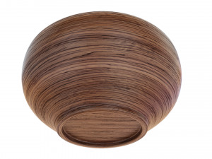 Cranberry Wooden Bowl Modelo 3D
