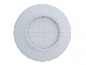 Cranberry Wooden Bowl Modelo 3D