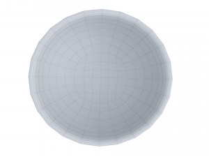 Cranberry Wooden Bowl Modelo 3D