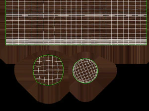 Blueberry Wooden Bowl 3D Model
