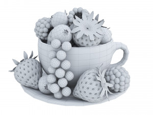 Berries 3D Model