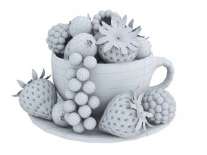 Berries 3D Model