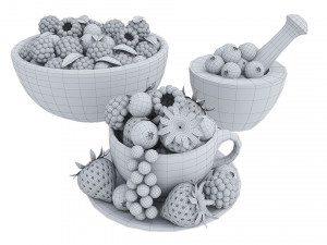 Berries 3D Model