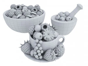 Berries 3D Model