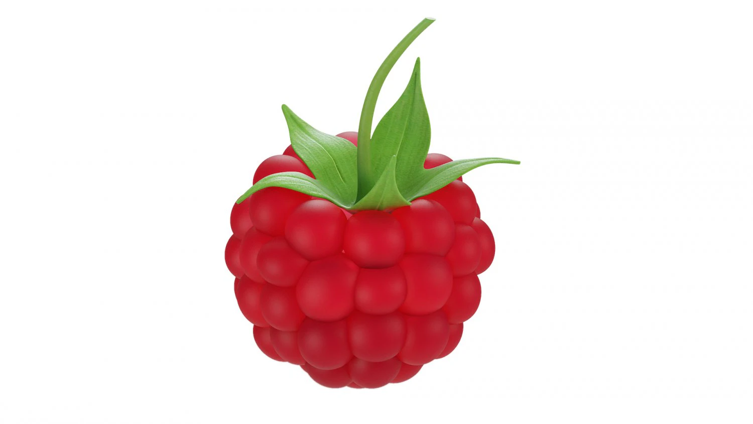 Raspberry 2 3D Model .c4d .max .obj .3ds .fbx .stl .blend 