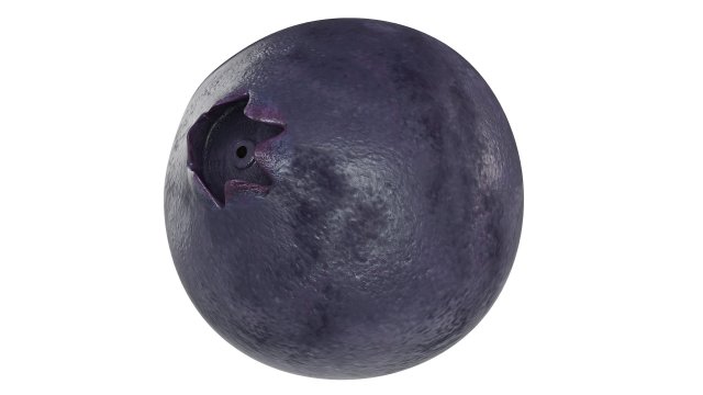 Blueberry Model 3D .c4d .max .obj .3ds .fbx .stl .blend 