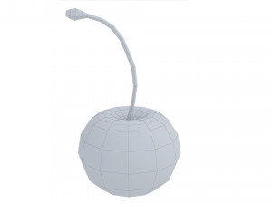 Red cherry Model 3D