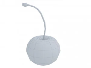 Red cherry 3D Model