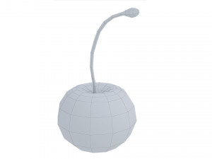 Red cherry Model 3D