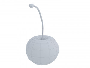 White cherry Modèle 3D