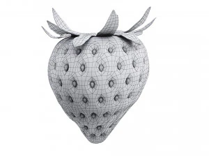 Strawberry whole 3D Model