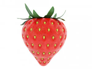 Strawberry Collection 3D Model