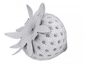 Strawberry Collection 3D Model