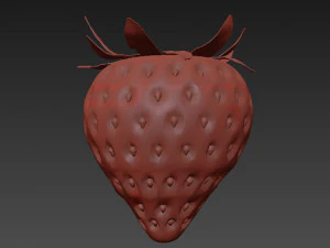 Strawberry Collection 3D Model