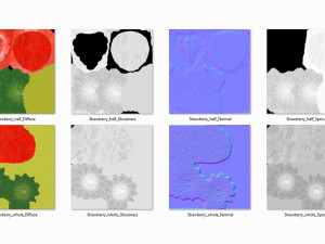 Strawberry Collection Modello 3D