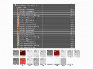 Cranberry white bowl Modèle 3D