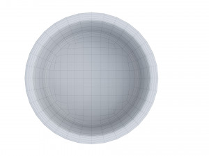 Sea-buckthorn white bowl Modelo 3D