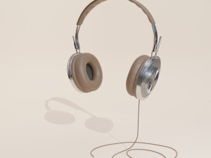 artistic headphones Modèle 3D