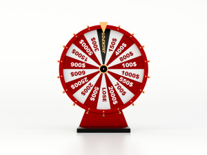 wheel of fortune 3D 모델