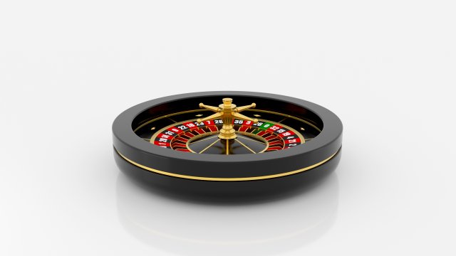 roulette casino Model 3D .c4d .max .obj .3ds .fbx .stl .blend 