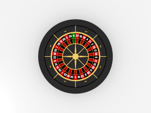 roulette casino Model 3D