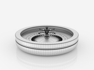 roulette casino Model 3D