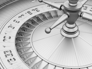 roulette casino Model 3D