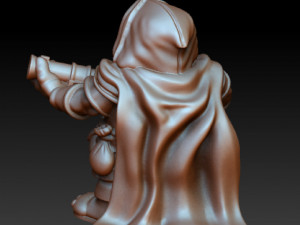 rifleman dwarf 3D Model