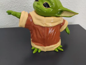 piccolo Yoda Modello 3D